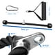 thumbnail image 1 of Cuerda De Tríceps, Fuerza De Tracción De 2200 Lb, Cuerda De Nailon Negro Resistente De 27 Pulgadas, Cuerda De Tríceps Taeku, Que Garantiza Seguridad Y Estabilidad Accesorio De, 1 of 7
