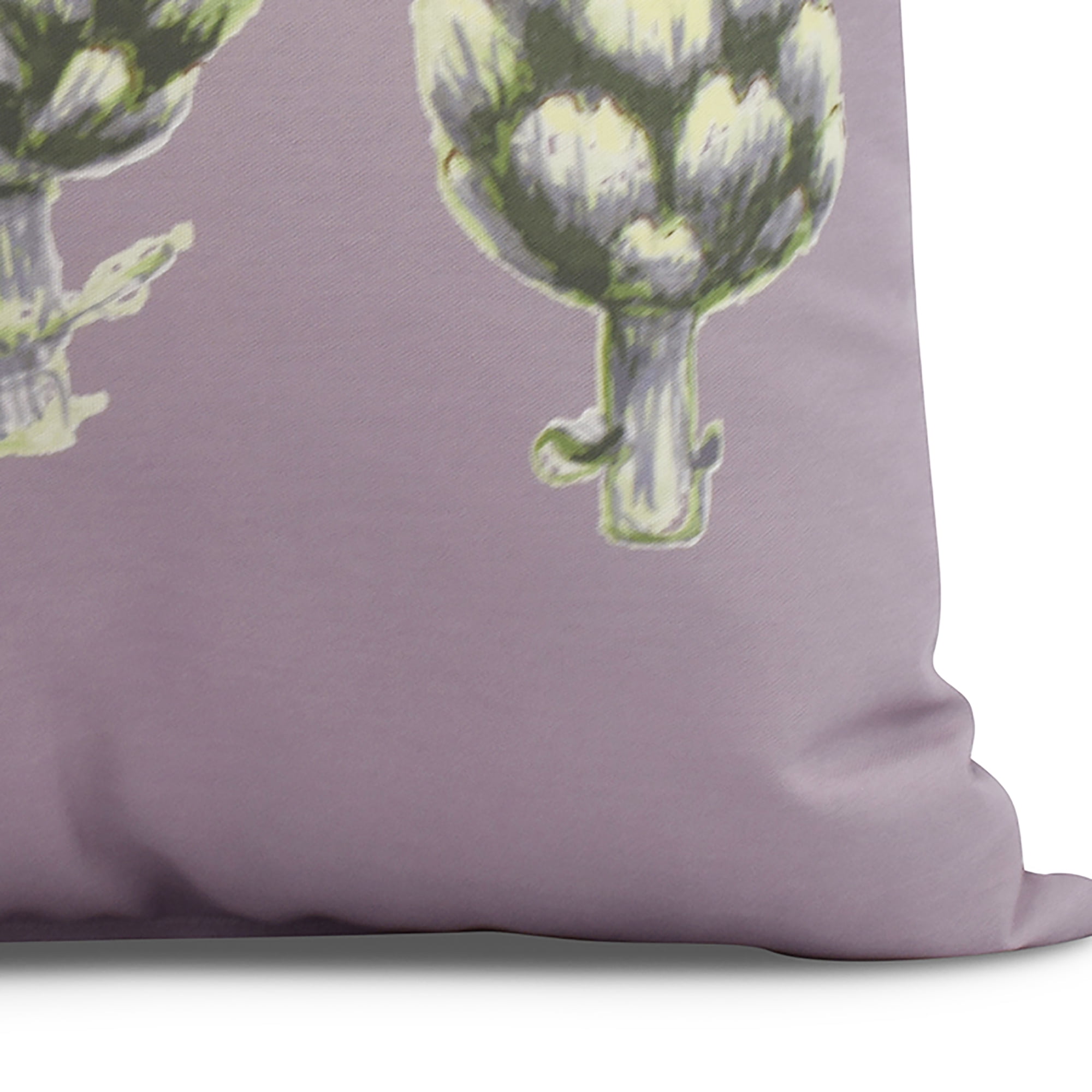 Simply Daisy, 20 x 20 inch,Artichoke Decorative Pillow,Light Purple