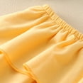 thumbnail image 3 of Gibobby mini faldas de mujer Vestidos africanos Conjunto de hombros Camisa 04 Diadema para niños pequeños Falda Niñas Tops Volantes de Ankara Años fuera Estilo infantil Trajes(Amarillo， 3-4 Años), 3 of 5