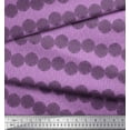 thumbnail image 2 of Soimoi Purple Cotton Cambric Fabric The Flower Of Life Geometric Printed Craft Fabric by the Yard 58 Inch Wide, 2 of 3