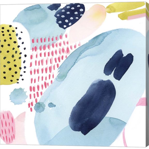Frolic Form I by Grace Popp, Canvas Wall Art, 12W x 12H