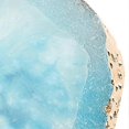 thumbnail image 3 of Palette de peinture pour nail art en résine, outil de manucure à bord doré, bleu, 3 of 4