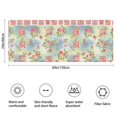 thumbnail image 3 of Pioneer Flower Floral Print Pattern Bathroom Rugs Mat, Non Slip Microfiber Bathroom Rug with Rubber Backing, Soft Mats for Bathroom Floor Tub Shower, 24"x60", 3 of 5