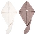 thumbnail image 1 of 2 Pcs Bonnets Absorbants pour Cheveux, Wraps de Séchage Souples, Outils de Séchage pour Cheveux, 1 of 9