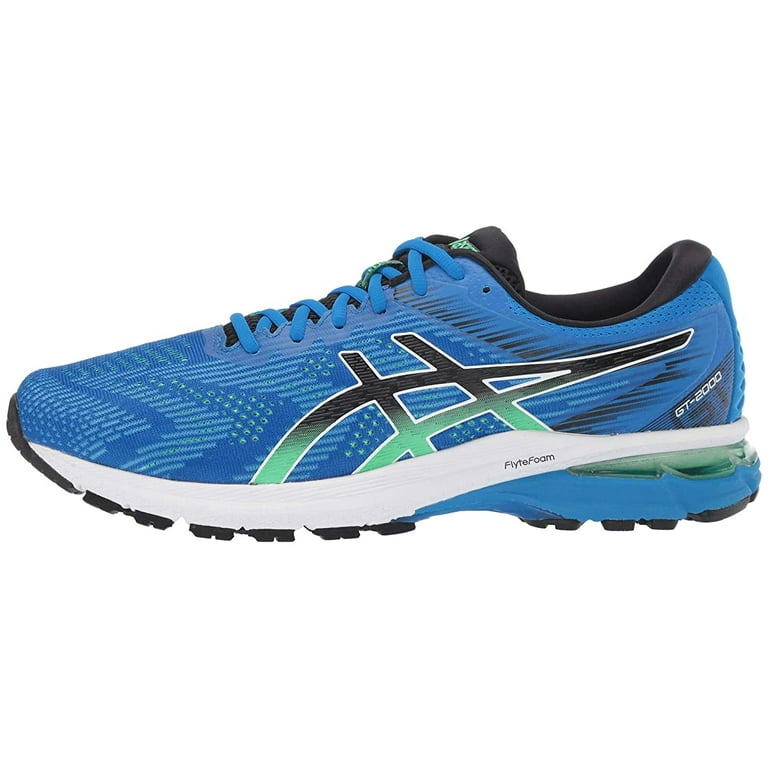 Men s Asics GT 2000 8 Running Shoe Electric Blue Black Walmart