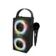 thumbnail image 4 of Lexibook iParty - Altavoz Portátil con Luz y Micrófono, Bluetooth, Efectos de Luz, Karaoke, Inalámbrico, USB, Tarjeta SD, Batería Recargable, Negro, BTP180BKZ, 4 of 5