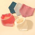 thumbnail image 4 of Baberos Baby Bandana YONGSHENG Pack de 10 Algodón Orgánico Sólido para Niñas Niños Unisex, 4 of 5