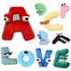 thumbnail image 2 of Alfabeto Lore Anime mantequilla peluche juguete para niños 26 letras en inglés Montessori números 0-9 juguetes de peluche regalosL zhangyuxiang unisex, 2 of 2