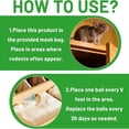 thumbnail image 6 of Mouse Repellent Pouches 12 Pack Repellent for Home Pest Repellents Pest Repeller, 6 of 6