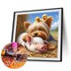 thumbnail image 5 of 5D DIY Con Cuentas Cuadradas Kit Perro Y Cerdo Del Arte 45x45cm, 5 of 9