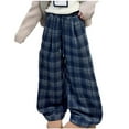 thumbnail image 2 of Piuwrlz Teen Sweatpants Girls Boys Fleece Pants Pant Blue Size 14 Years, 2 of 9