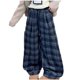 thumbnail image 1 of Pantalones largos a cuadros para niños y niñas, pantalones sanitarios cálidos para niños y pantalones casuales gruesos para niños grandes, pantalones de algodón para niños, 1 of 8