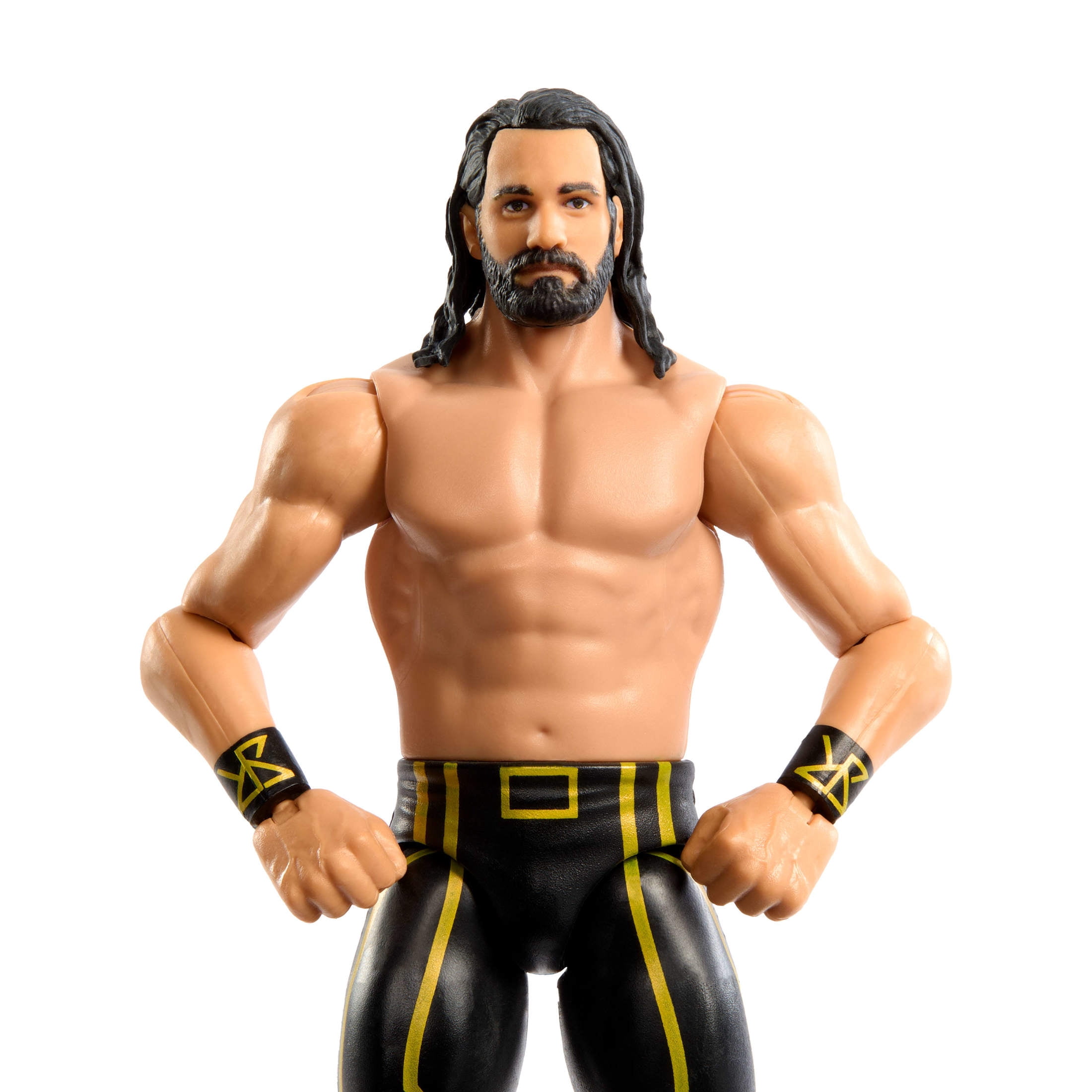 WWE Seth Rollins Action Figure, Main Event Series #152 6-inch Collectible Superstar with Articulation