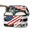 thumbnail image 2 of Jeiento USA Flag Trailer Propane Tank Cover Soft Camper Propane Tank Protector Fit for Dual 30lb Tanks Zipper Gas Cylinder Cover Independence Day Decoration, Easy Install, 2 of 7