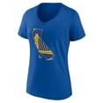 thumbnail image 2 of Women's  Royal Golden State Warriors Core Hometown Launch V-Neck T-Shirt, 2 of 3