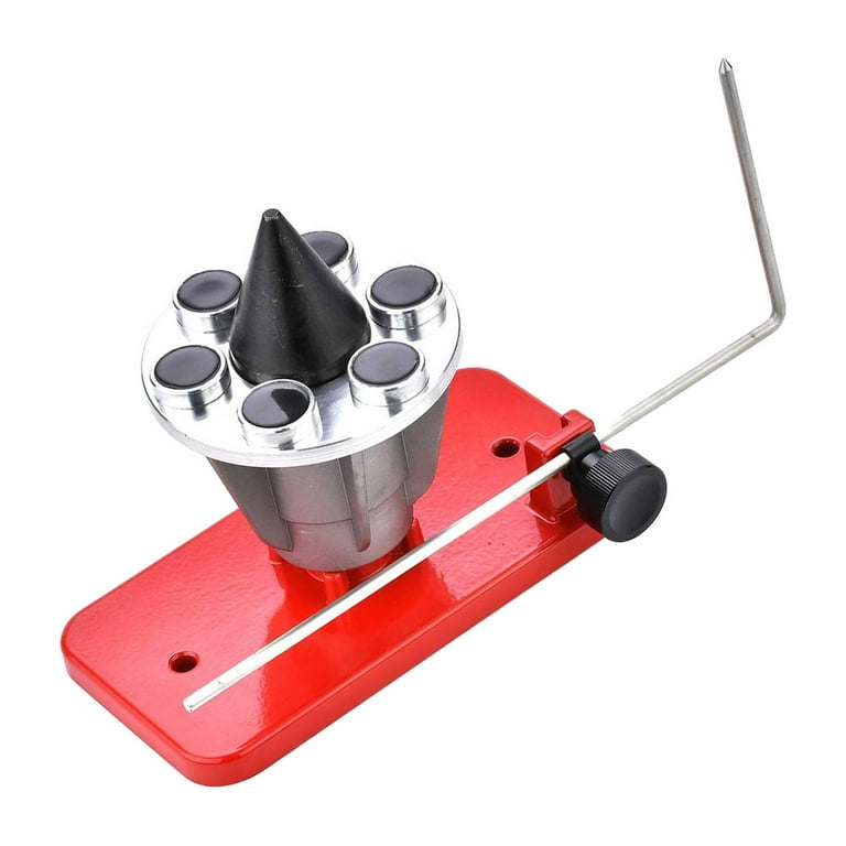 Mower Balancer Mower Blade Balancer Wall Mount Balancing Lawnmower Blade Smooth Cutting Lawnmower Blade Balance Tool Precision Universal Blade