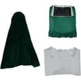 thumbnail image 6 of Women's Green Tudor Dress Inspired by Queen Elizabeth Anne Boleyn Elegant Historical Outfit, 6 of 6