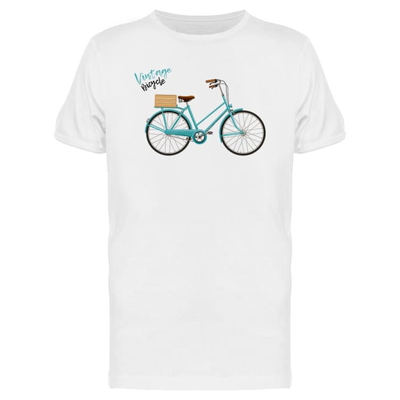City Bicycle Design T-Shirt Men -Image by Shutterstock, Male 3X-Large