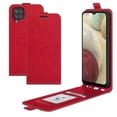thumbnail image 1 of Funda protectora de cuero con tapa vertical y textura única para Samsung Galaxy F12/M12 R64, con ranuras para tarjetas y marco para fotos, 1 of 5
