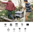 thumbnail image 4 of Igloo BMX 52 Quart Ice Chest Cooler with Cool Riser Technology, Rugged Blue, 4 of 11