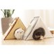 thumbnail image 1 of Greenadscape Rascador De Sisal Doble Con Cueva Y Para De, 1 of 8