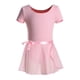 thumbnail image 1 of Malla de ballet para niñas pequeñas, vestido de bailarina con volantes, manga larga, tutú y falda para gimnasia, 1 of 5