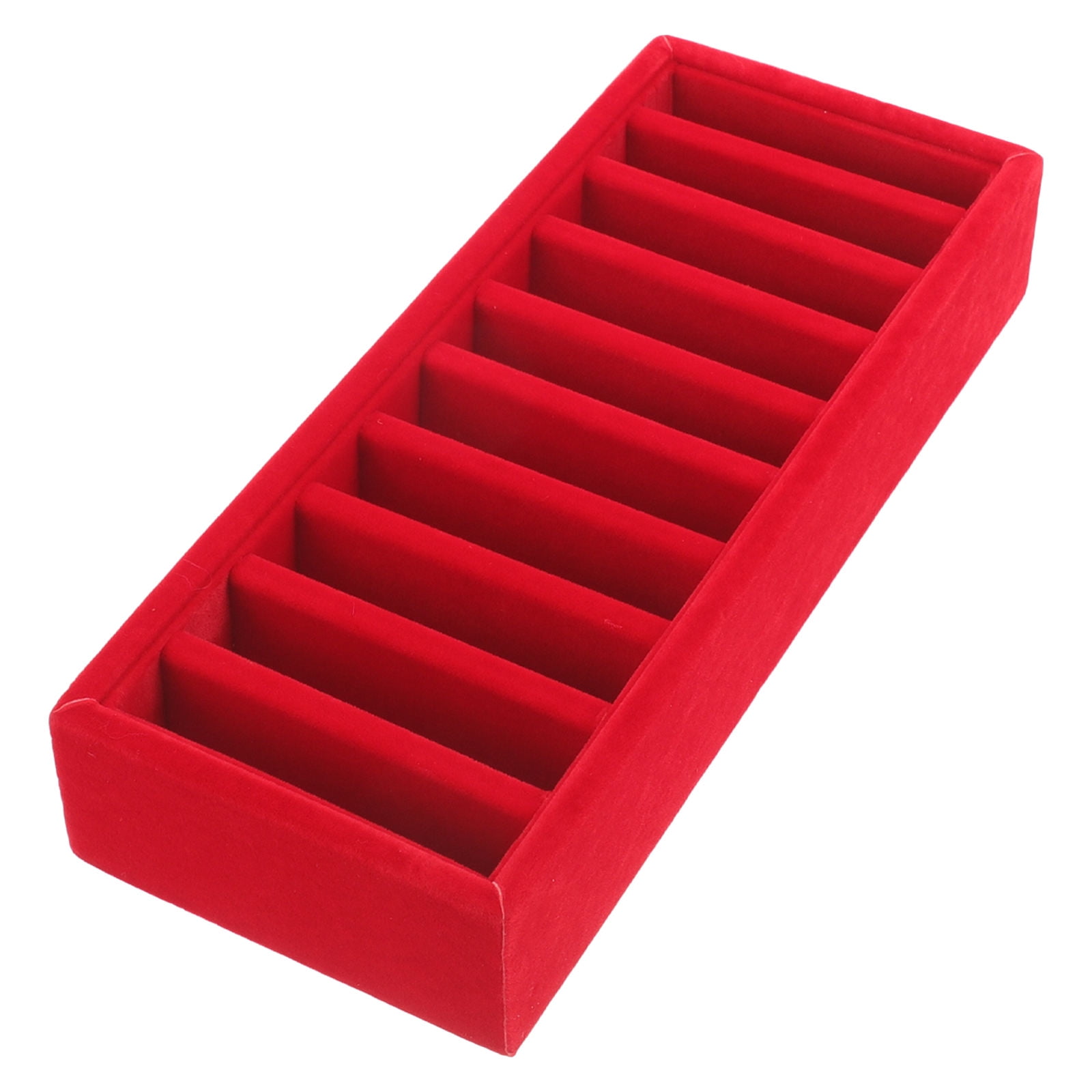 FRCOLOR  Ribbon Storage Head Holders for Craft Room Organizer Miss Travel Red