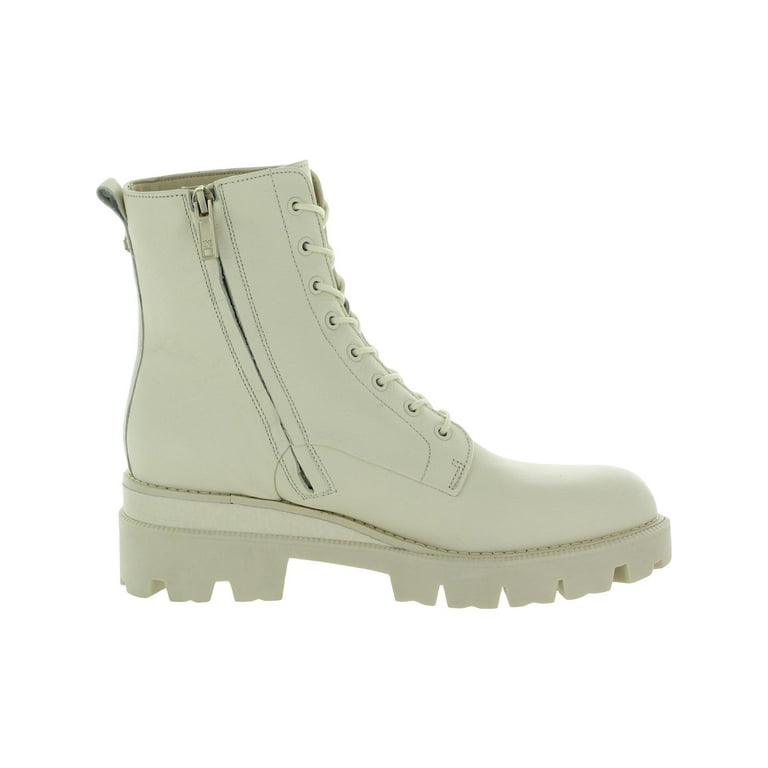 Sam edelman white combat boots discount