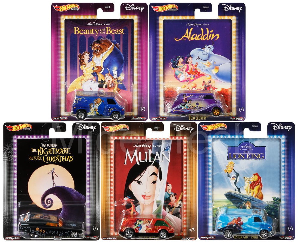Hot Wheels 2020 Pop Culture Premium Series Disney DECO DELIVERY 2/5 Aladdin 