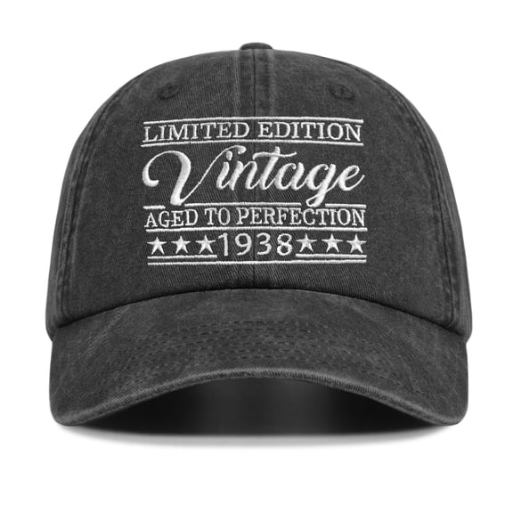 70th Birthday Gifts for Women Men Vintage 1956 Hat for Dad Mom Black 70 Year Baseball Cap 70th Birthday Anniversary Retirement Decorations for Grandpa Grandma Papa Mama