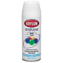 Krylon K05130100 Decorator Crystal Clear Gloss Finish Spray Paint Pack of 6