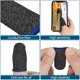 thumbnail image 3 of 30 Piezas de Funda Protectora de Dedos para Gaming Controlador Móvil, Anti-Sudor, Transpirable, de Fibra de Plata, sin Costuras, para Pantalla Táctil, PUBG Rojo Verde 15 pares, 3 of 7