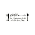 thumbnail image 2 of Arabic Hand-Painted Carved Wall Muslim Sticker For Living Room Background, 2 of 2