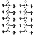 thumbnail image 2 of AMERTEER 10pcs Plastic Adjustable Pants Clip Pants Shorts Drying Rack Home Clothes Hanger, 2 of 6