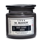 14oz M Baker White Leather & Woods