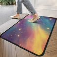 thumbnail image 4 of Colorful Galaxy Pattern Door Rugs,Washable Non Slip Door Mats Indoor,Decorative Door Mats,Entry Mat Indoor for Entrance,Bedroom,Kitchen,Bathroom,30"x17", 4 of 6