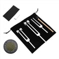thumbnail image 3 of Tuning Forks for Healing Set 128Hz, 256Hz, 512Hz & Activator Sound Therapy Devices, Sound Healing Instruments for Chakra, 3 of 8