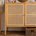 thumbnail image 2 of 16-Inch Wide Natural Rattan Webbing 40-Inch Long (3.3 Ft.) Rattan Webbing Rolls for Furniture,Chairs, Cabinets,Ceilings, 2 of 7