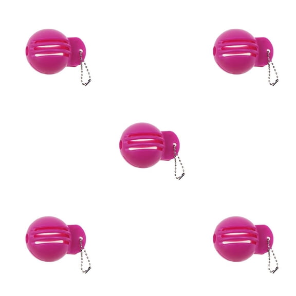 Greeniant Plantilla de marcador de golf, herramienta de alineación de moda portátil, línea de trazos de golf para dibujo, de Cuentas/Fucsia 5piezas