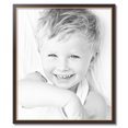 thumbnail image 2 of ArtToFrames 28" x 33" Mahogany and Gold Slope Picture Frame, 28x33 inch Brown MDF Poster Frame (WOM-4447), 2 of 8