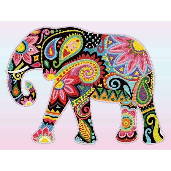 DIAMOND DOTZ® Exotic Elephant Special Edition Diamond Painting Kit