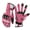 Pink, variant on 1 Pairs Sheepskin Motorcycle Gloves, White Carbon Fiber Shell Motocycle Gloves, Breathable Lightweight Motorcyle Gloves, Touchscreen Motorcycle Riding Gloves for Road Racing, Cycling ,Motocross