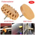 thumbnail image 2 of Aufkleber Auto Folienradierer Entferner Radierscheibe Klebeentferner Ø88+100mm, 2 of 5