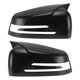 thumbnail image 1 of Reemplazo de tapa de espejo lateral ABS negro para Mercedes-Benz A-Class W176 2012-2017, Unique Bargains 1 par con agujero para señal de giro, 1 of 7