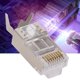 thumbnail image 4 of 10 Pcs Shielded RJ45 8P8C CAT7 30GIP Communication Network Server Connectors Ethernet Cable RJ45, 4 of 4