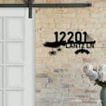 thumbnail image 4 of Handmadetneonsign Personalized Halloween Home Number Metal Sign, Halloween Address Metal Sign, 4 of 5
