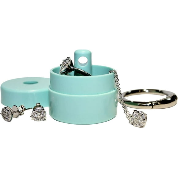 Jewelry Box Lion Latch, funda de viaje con forma de anillo para mujer