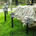 thumbnail image 1 of 8 Piezas Luces Solares de Jardín Luces Solares de Paisaje para Luces Solares para Patio Jardín Césped Entrada,A, 1 of 5