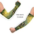thumbnail image 4 of ALAZA Elephants Deer Birds Butterflies in Forest UV Sun Protection Arm Sleeves UPF 50+ Compression Cooling Sleeve 1 Pair, 4 of 7