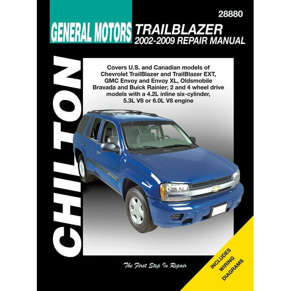 General Motors (2002-09) for of Chevrolet TrailBlazer & TrailBlazer EXT, GMC Envoy & Envoy XL, Oldsmobile Bravada & Buick Rainier (for 2 & 4 wheel drive with a 4.2L inline six-cylinder, 5.3L V8 ... ^